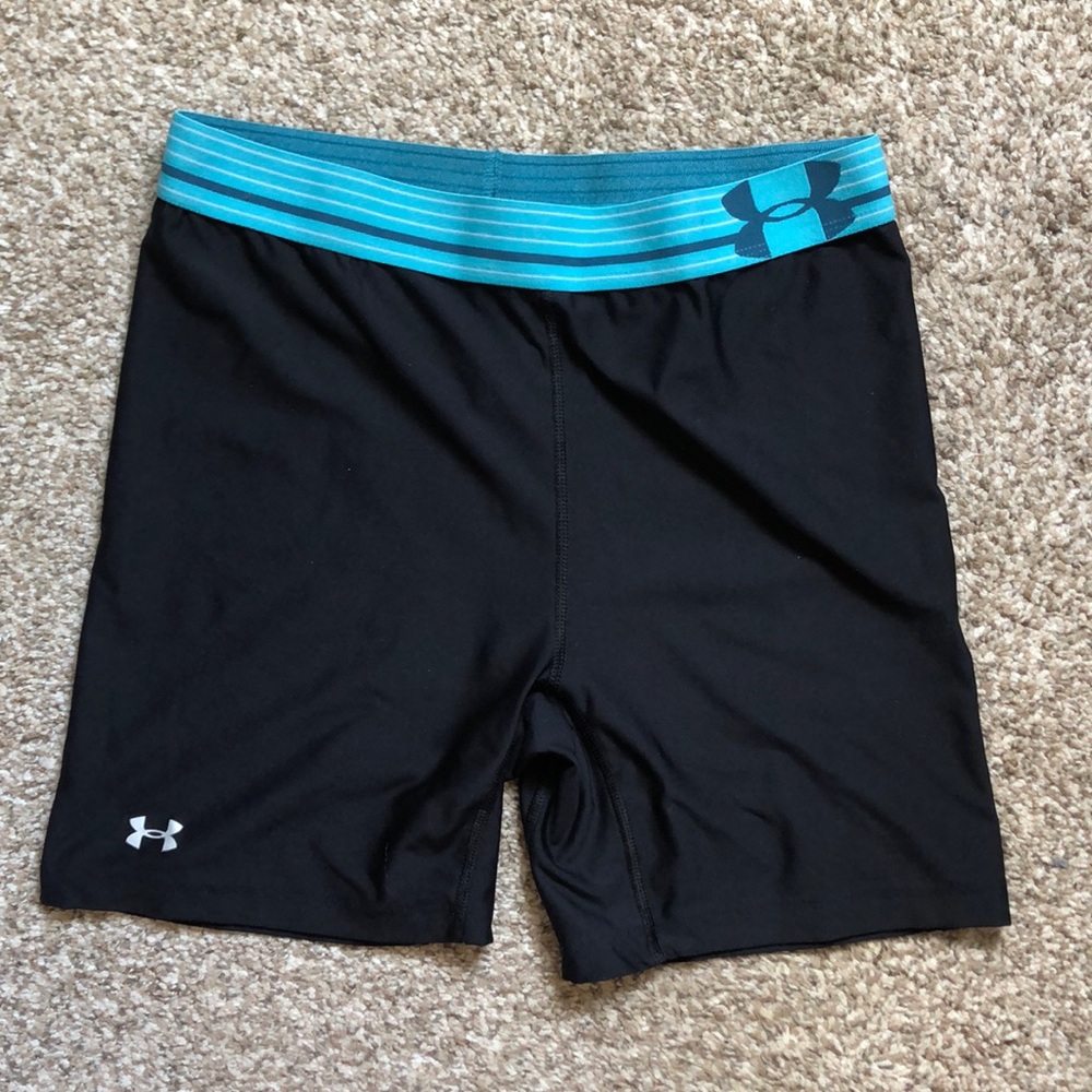 Under Armour black spandex